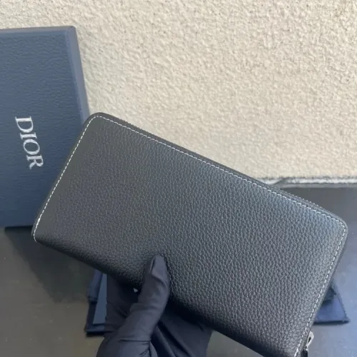 Replica Christian Dior AAA Man Long Wallets #1432107 $64.00 USD for Wholesale