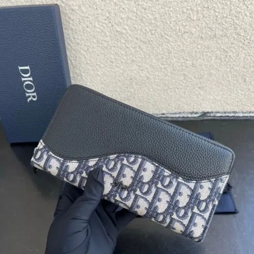 Christian Dior AAA Man Long Wallets #1432109 $64.00 USD, Wholesale Replica Christian Dior AAA Man Wallets