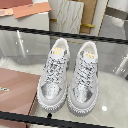 Replica MIU MIU Casual Shoes For Women #1432110 $88.00 USD for Wholesale