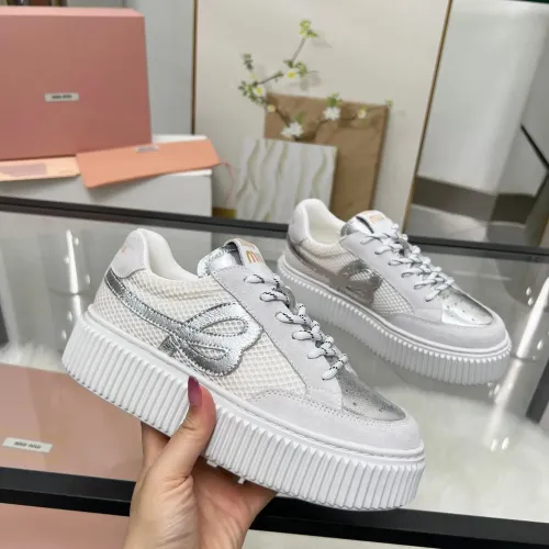 Replica MIU MIU Casual Shoes For Women #1432110 $88.00 USD for Wholesale