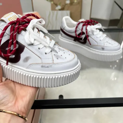 Replica MIU MIU Casual Shoes For Women #1432112 $88.00 USD for Wholesale