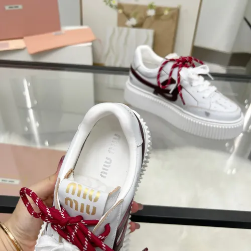 Replica MIU MIU Casual Shoes For Women #1432112 $88.00 USD for Wholesale