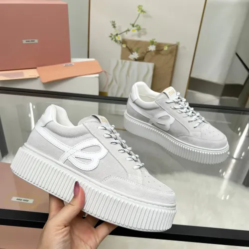 Replica MIU MIU Casual Shoes For Women #1432113 $88.00 USD for Wholesale