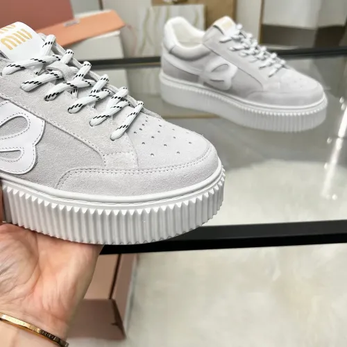 Replica MIU MIU Casual Shoes For Women #1432113 $88.00 USD for Wholesale