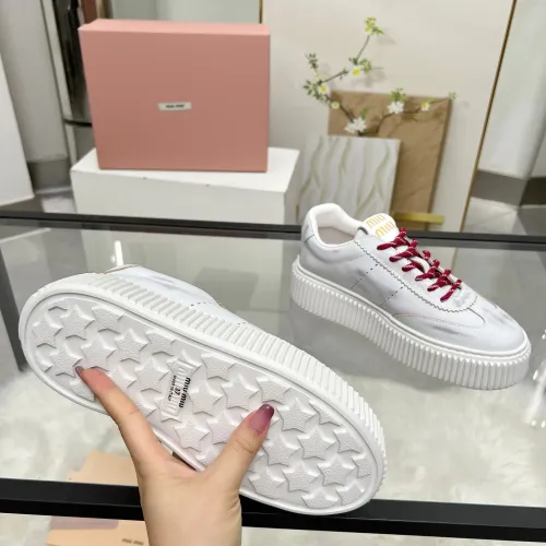 Replica MIU MIU Casual Shoes For Women #1432117 $88.00 USD for Wholesale
