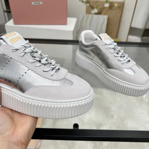 Replica MIU MIU Casual Shoes For Women #1432118 $88.00 USD for Wholesale