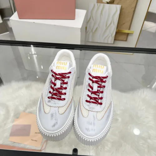 Replica MIU MIU Casual Shoes For Women #1432121 $88.00 USD for Wholesale