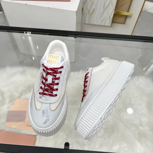 Replica MIU MIU Casual Shoes For Women #1432121 $88.00 USD for Wholesale