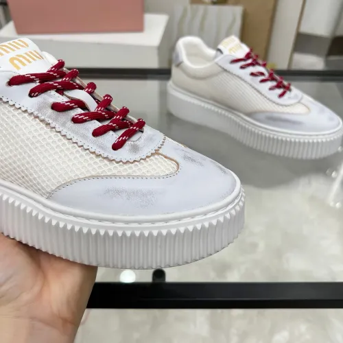 Replica MIU MIU Casual Shoes For Women #1432121 $88.00 USD for Wholesale