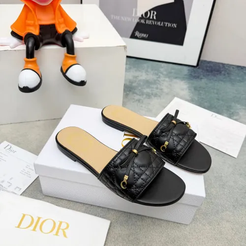Replica Christian Dior Slippers For Women #1432127 $80.00 USD for Wholesale