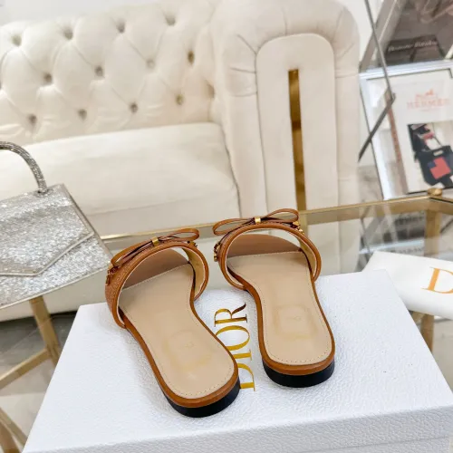 Replica Christian Dior Slippers For Women #1432136 $85.00 USD for Wholesale