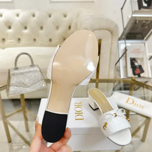Replica Christian Dior Slippers For Women #1432138 $92.00 USD for Wholesale