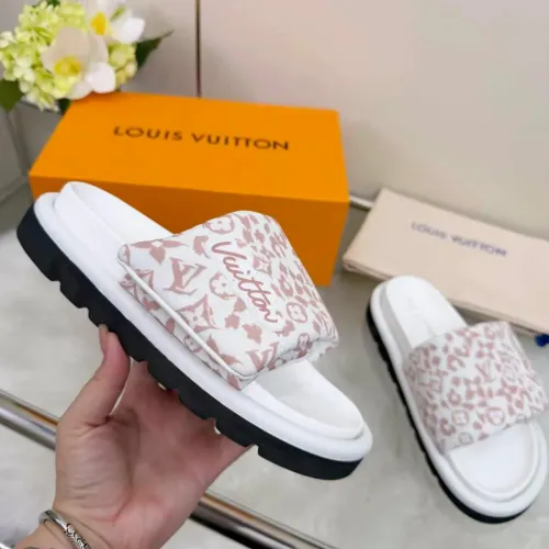 Replica Louis Vuitton Slippers For Women #1432147 $72.00 USD for Wholesale