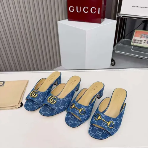 Replica Gucci Slippers For Women #1432155 $68.00 USD for Wholesale