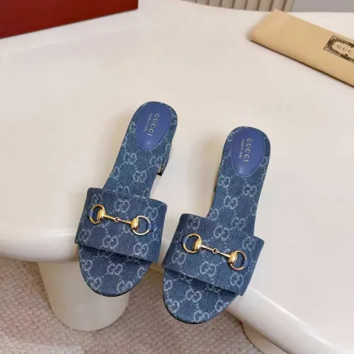 Replica Gucci Slippers For Women #1432176 $88.00 USD for Wholesale