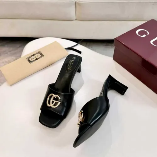 Replica Gucci Slippers For Women #1432196 $85.00 USD for Wholesale