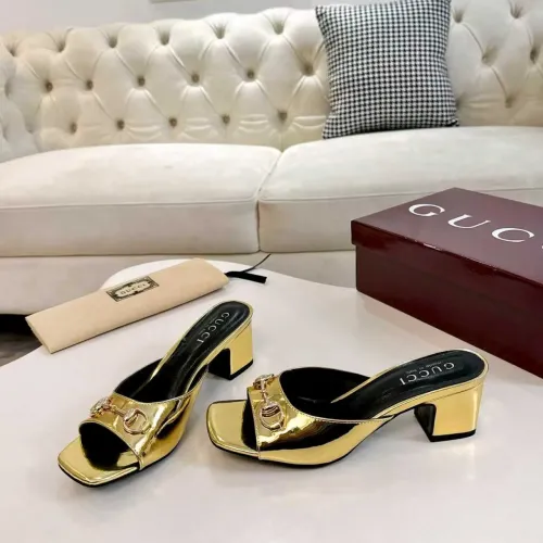 Replica Gucci Slippers For Women #1432198 $85.00 USD for Wholesale