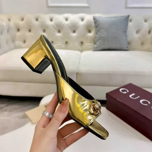 Replica Gucci Slippers For Women #1432198 $85.00 USD for Wholesale