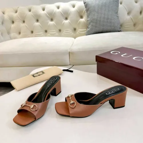 Replica Gucci Slippers For Women #1432201 $85.00 USD for Wholesale