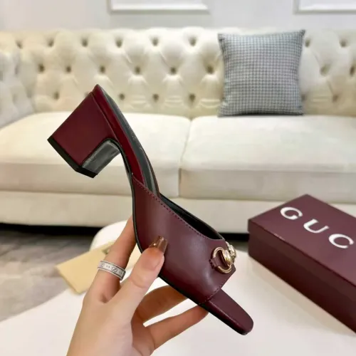 Replica Gucci Slippers For Women #1432202 $85.00 USD for Wholesale