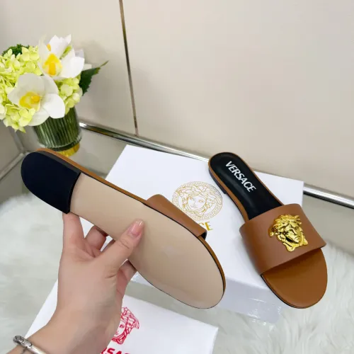 Replica Versace Slippers For Women #1432225 $82.00 USD for Wholesale