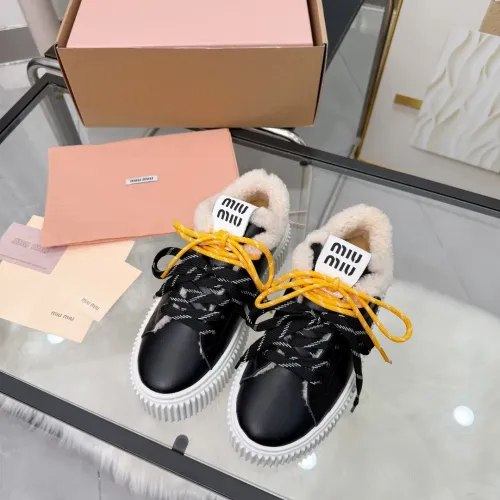 Replica MIU MIU Casual Shoes For Women #1432245 $100.00 USD for Wholesale