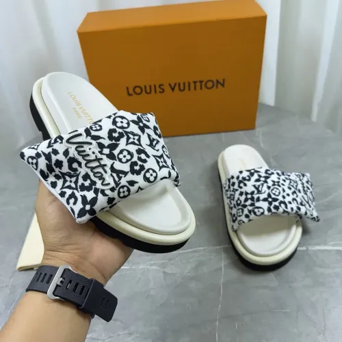 Louis Vuitton Slippers For Men #1432264 $76.00 USD, Wholesale Replica Louis Vuitton Slippers