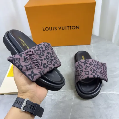 Louis Vuitton Slippers For Men #1432266 $76.00 USD, Wholesale Replica Louis Vuitton Slippers