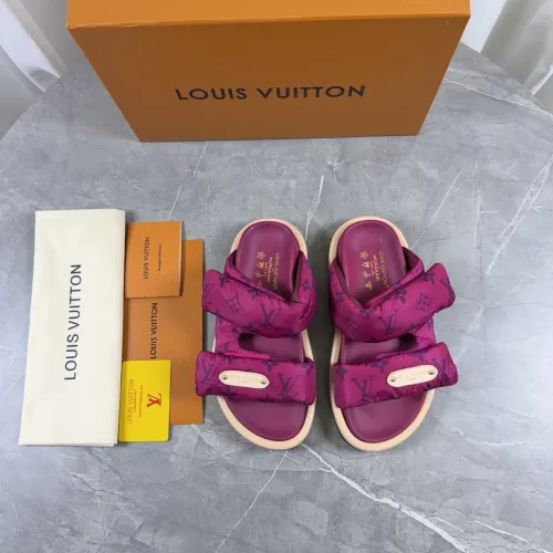 Replica Louis Vuitton Slippers For Women #1432269 $82.00 USD for Wholesale