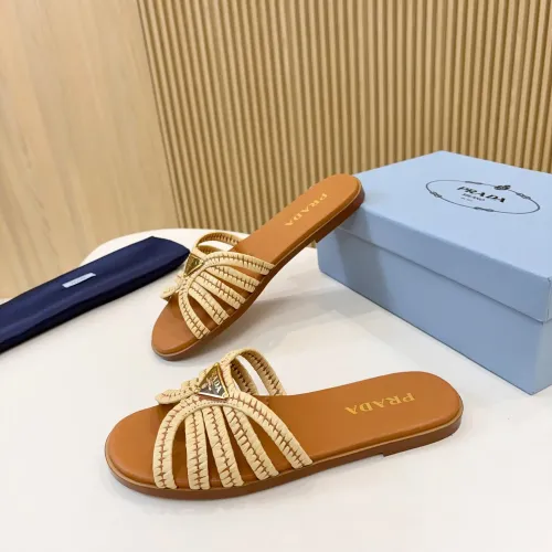 Replica Prada Slippers For Women #1432280 $88.00 USD for Wholesale