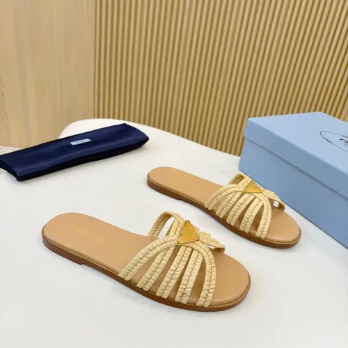 Replica Prada Slippers For Women #1432282 $88.00 USD for Wholesale