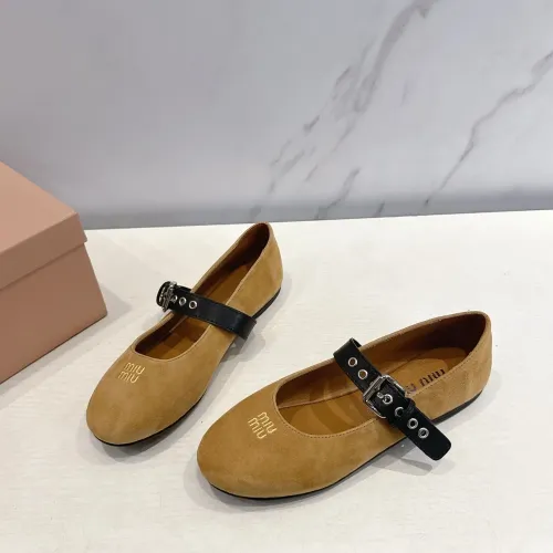 MIU MIU Flat Shoes For Women #1432291