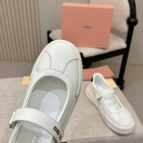 Replica MIU MIU Casual Shoes For Women #1432293 $98.00 USD for Wholesale
