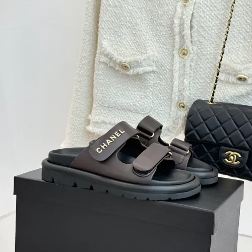 Replica Chanel Slippers For Women #1432317 $98.00 USD for Wholesale