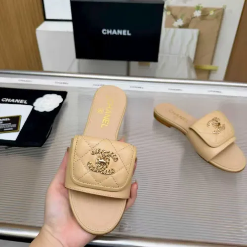 Replica Chanel Slippers For Women #1432457 $85.00 USD for Wholesale