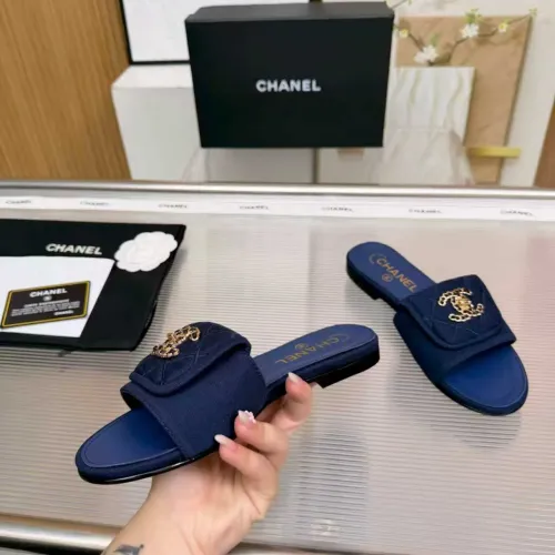 Replica Chanel Slippers For Women #1432458 $85.00 USD for Wholesale