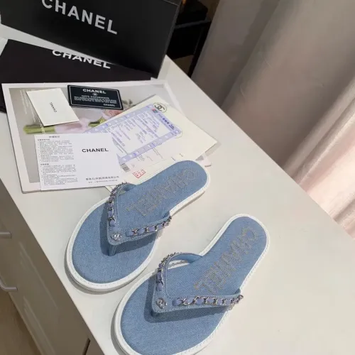 Replica Chanel Slippers For Women #1432462 $60.00 USD for Wholesale