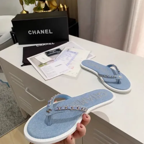 Replica Chanel Slippers For Women #1432462 $60.00 USD for Wholesale