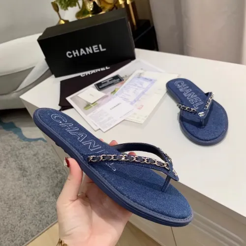 Replica Chanel Slippers For Women #1432463 $60.00 USD for Wholesale