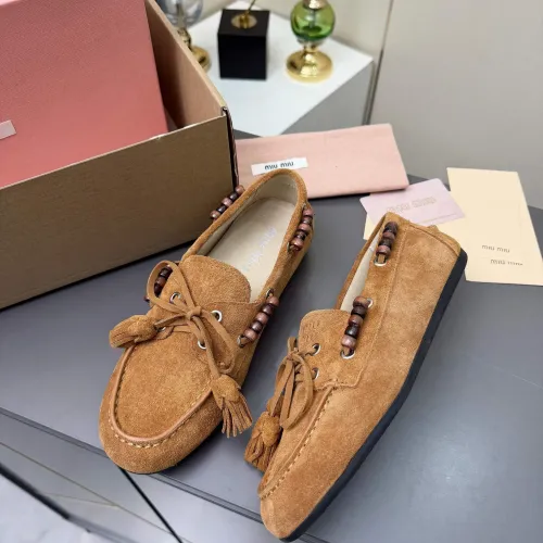 MIU MIU Casual Shoes For Women #1432481 $92.00 USD, Wholesale Replica MIU MIU Casual Shoes