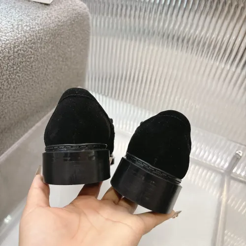 Replica Chanel Leather Shoes For Women #1432497 $92.00 USD for Wholesale