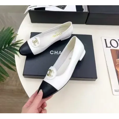 Chanel Flat Shoes For Women #1432519 $92.00 USD, Wholesale Replica Chanel Flat Shoes