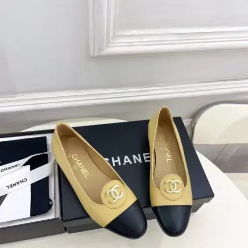 Replica Chanel Flat Shoes For Women #1432520 $92.00 USD for Wholesale