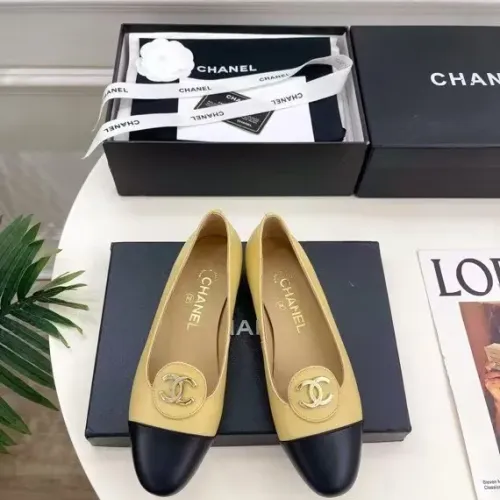 Replica Chanel Flat Shoes For Women #1432520 $92.00 USD for Wholesale