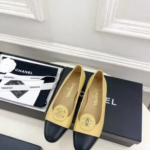 Replica Chanel Flat Shoes For Women #1432520 $92.00 USD for Wholesale