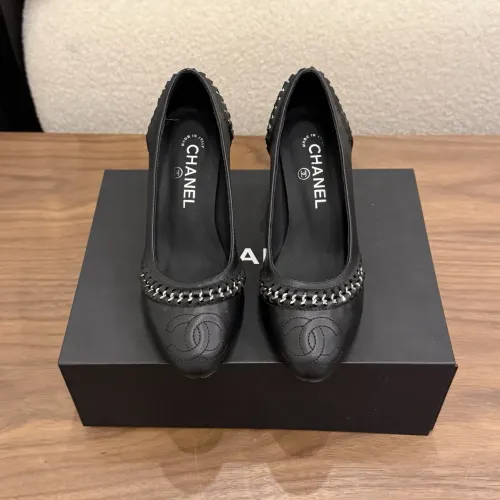 Replica Chanel High-Heeled Shoes For Women #1432597 $122.00 USD for Wholesale