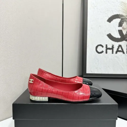 Replica Chanel Flat Shoes For Women #1432601 $112.00 USD for Wholesale