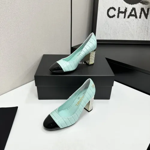 Replica Chanel High-Heeled Shoes For Women #1432607 $112.00 USD for Wholesale