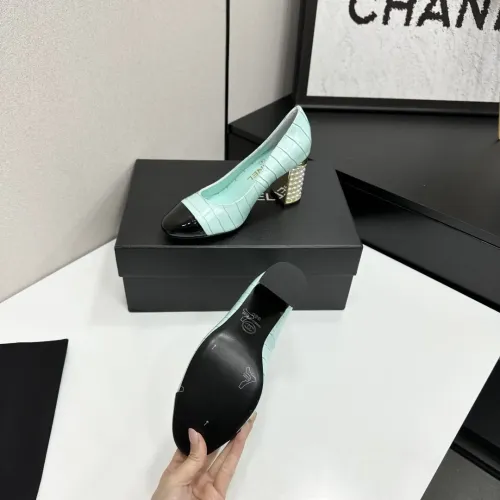 Replica Chanel High-Heeled Shoes For Women #1432607 $112.00 USD for Wholesale