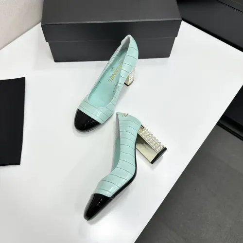 Replica Chanel High-Heeled Shoes For Women #1432607 $112.00 USD for Wholesale
